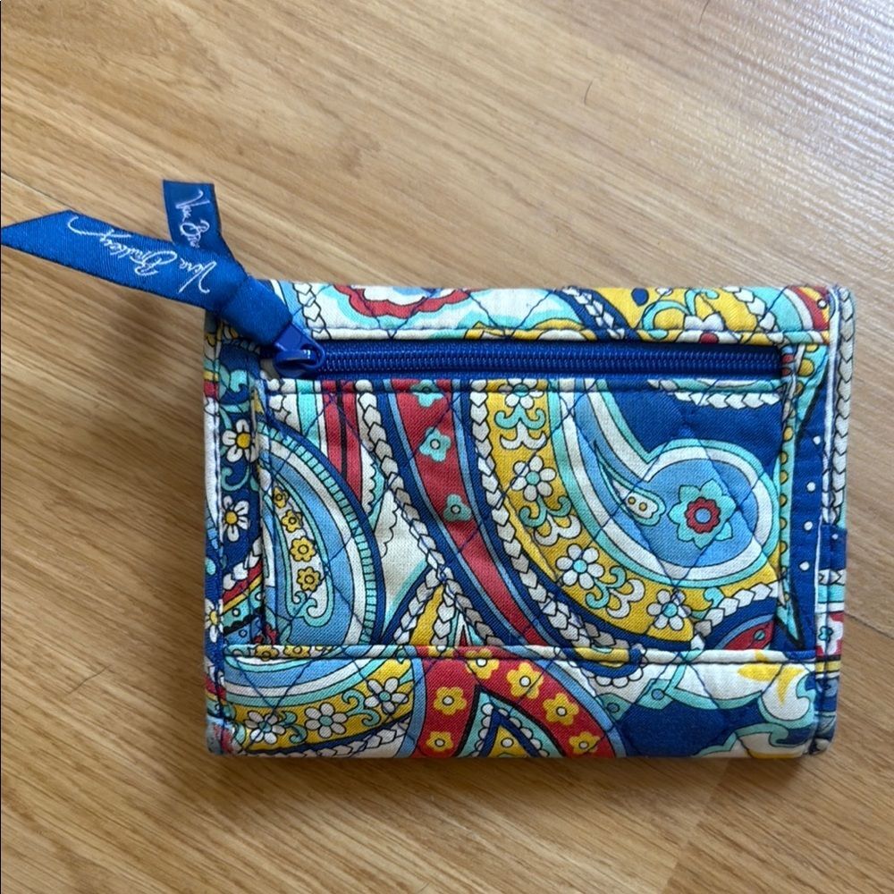 Vera Bradley Blue and Red Quilted Wallets - Picture 5 of 5
